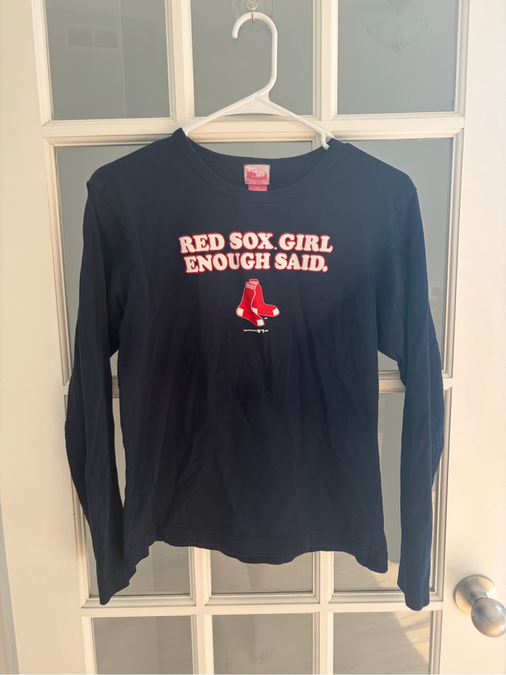 Red Sox Girl Long-Sleeve Tee - Navy